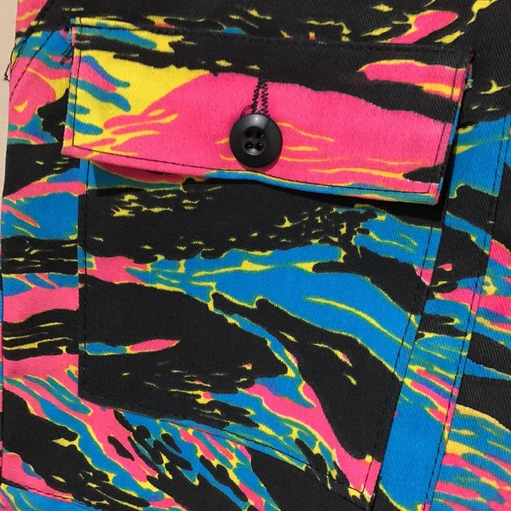 🆑CLEARANCE🆑colorful cargo shorts - Picture 4 of 13